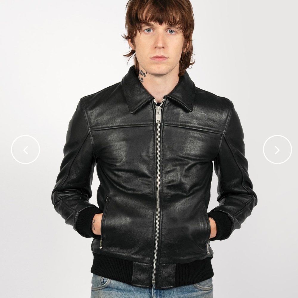 Straight To Hell Belmont Men’s Leather Jacket 34